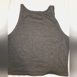Black crop top